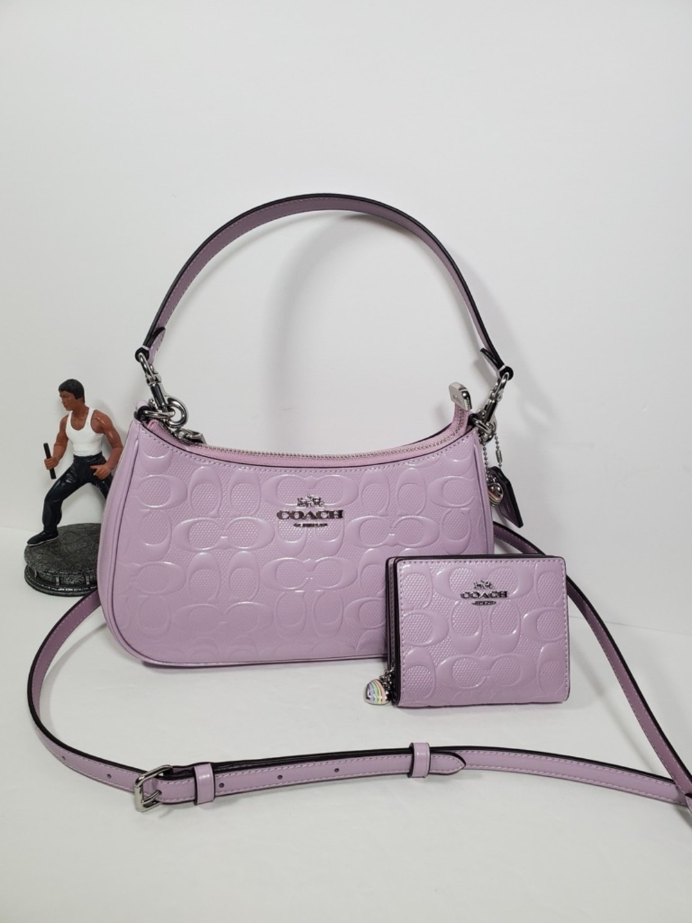 Bundle Coach Teri Shoulder Bag  & Snap Wallet NWT